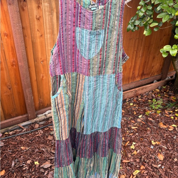 Janji Colorful Striped Sleeveless jumpsuit - Picture 2 of 11